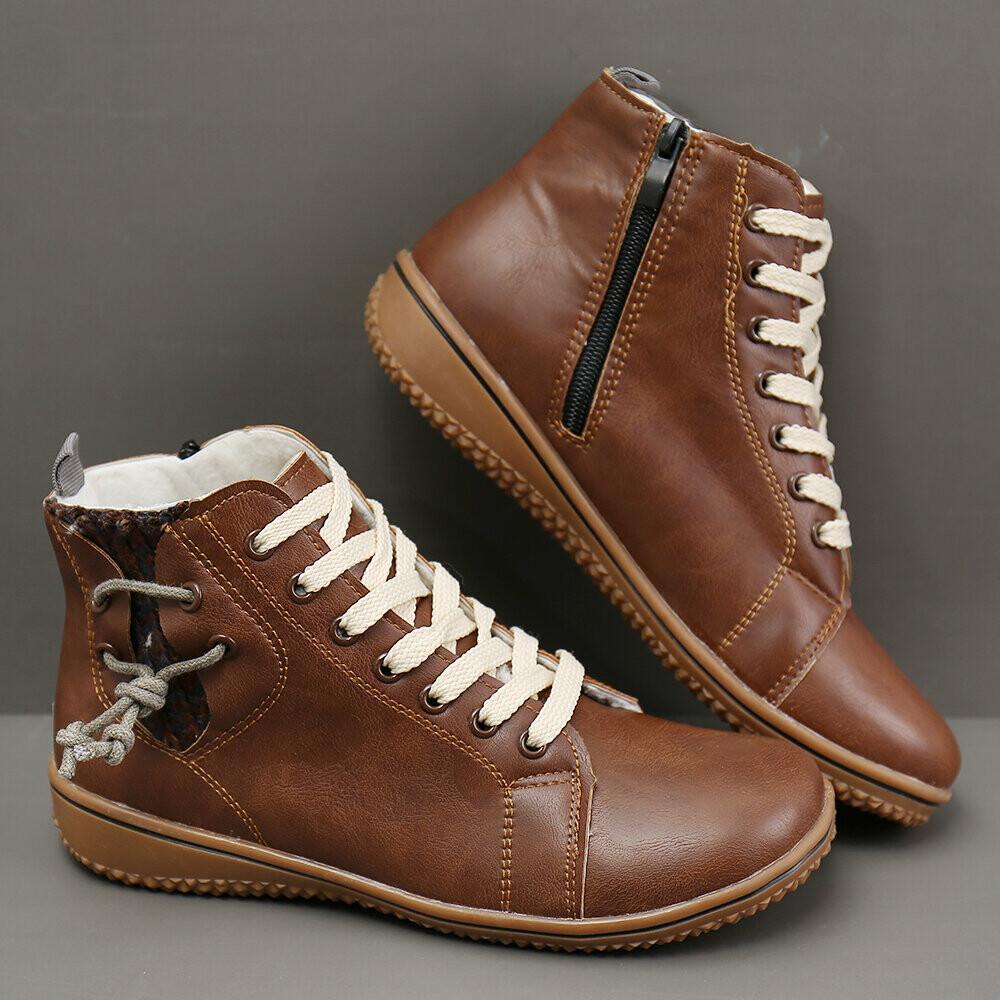 AMY™ WARM FUR ORTHOPEDIC WINTER ANKLE BOOTS