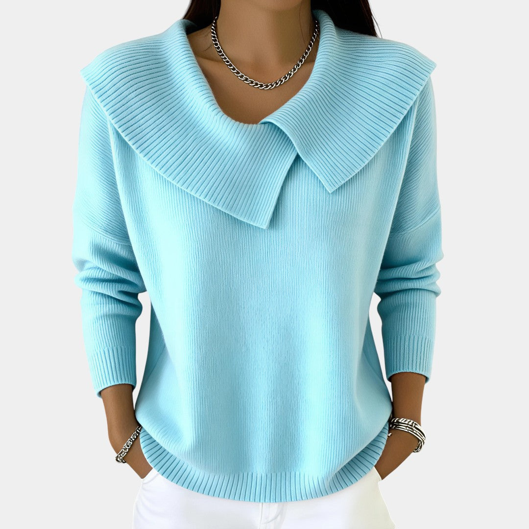 Linda | Soft Collar Sweater