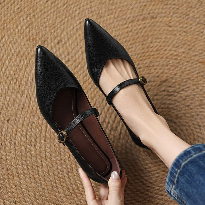 Eloria Leather Heels