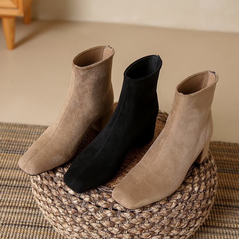 Marletto Suede Ankle Boots