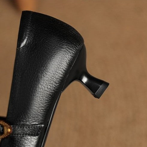 Eloria Leather Heels
