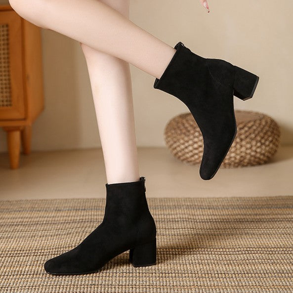 Marletto Suede Ankle Boots