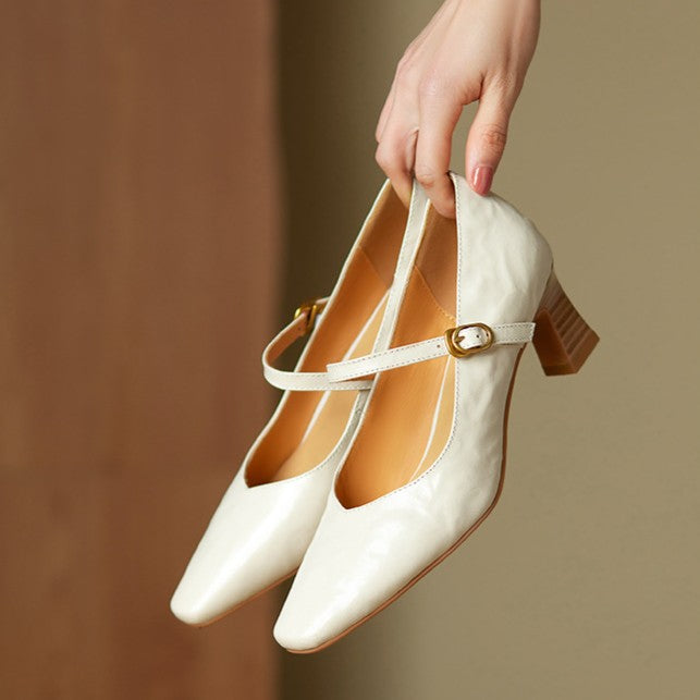 Orvane Leather Heels