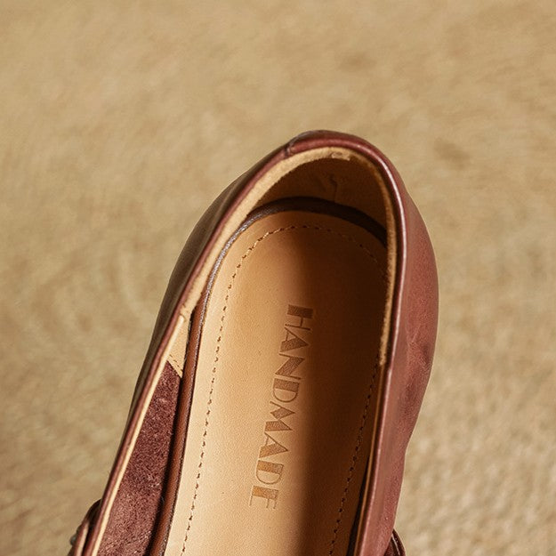 Avelyn Leather Mary Janes