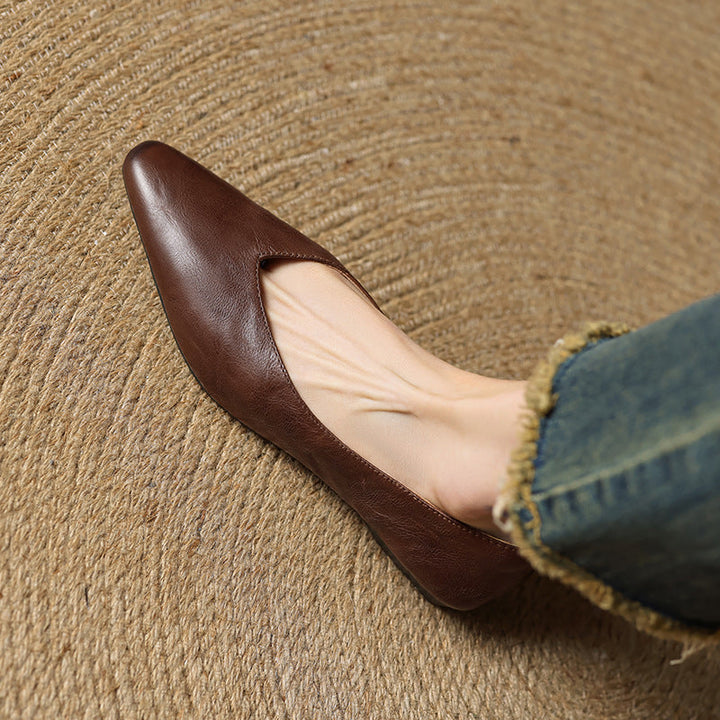 Lioren Lambskin Flats