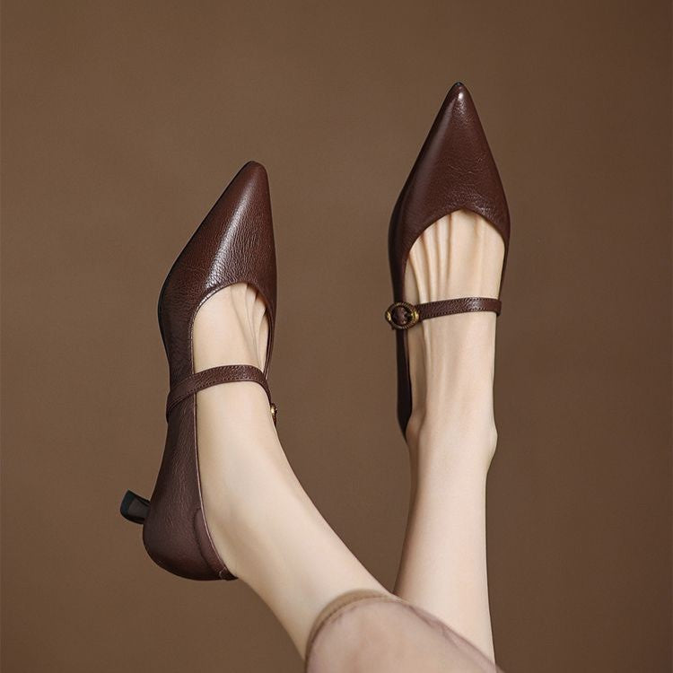 Eloria Leather Heels