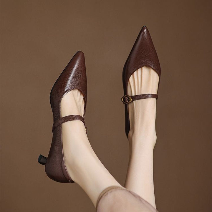 Eloria Leather Heels
