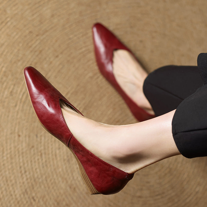 Lioren Lambskin Flats