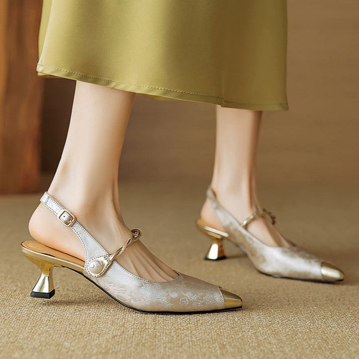 Solayne Kitten Heels