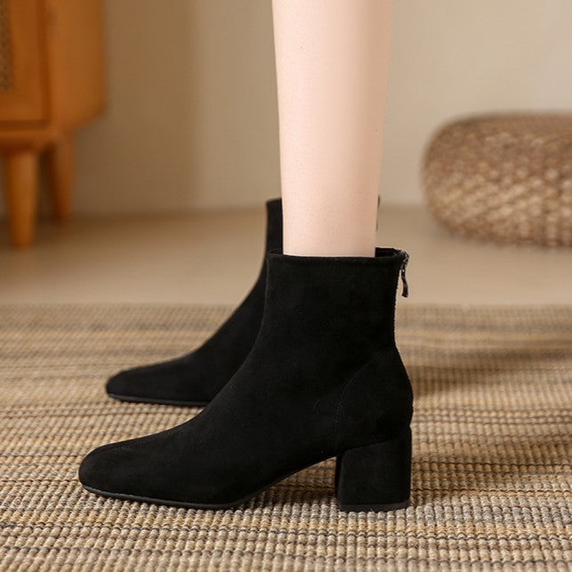 Marletto Suede Ankle Boots