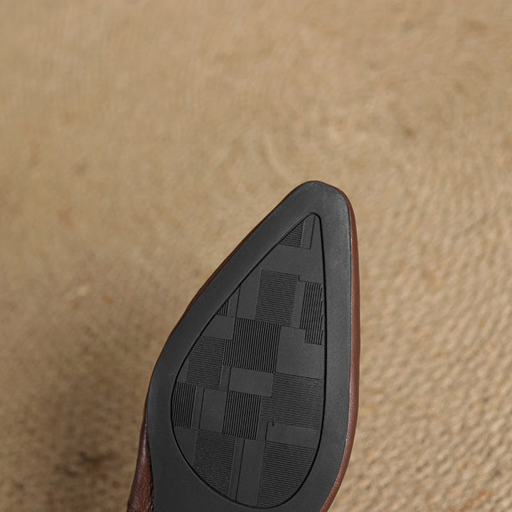 Lioren Lambskin Flats