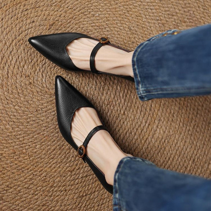 Eloria Leather Heels