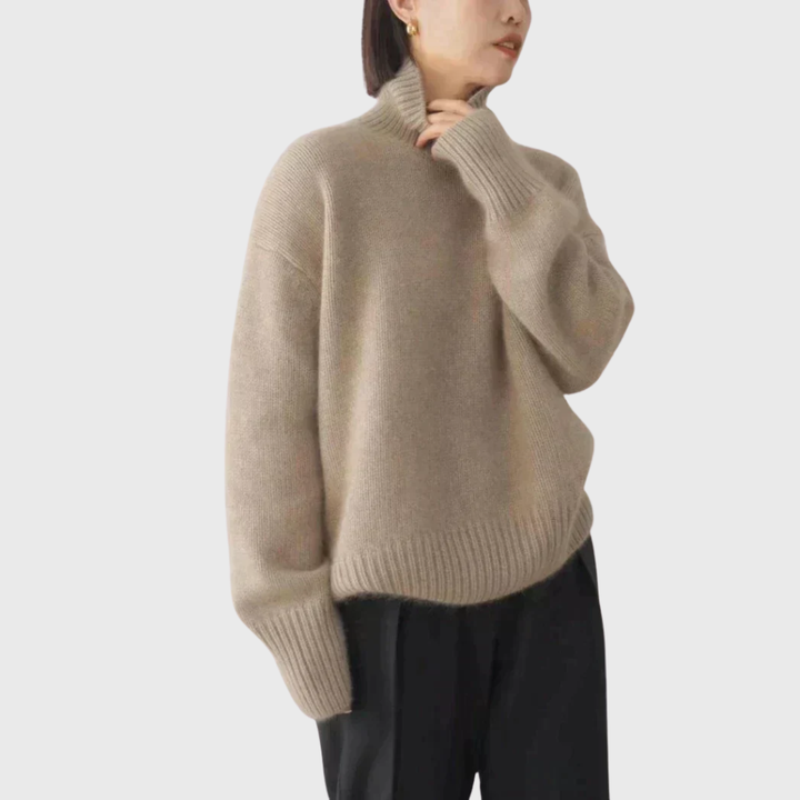 Olaya High Neck Sweater
