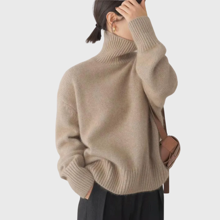 Olaya High Neck Sweater