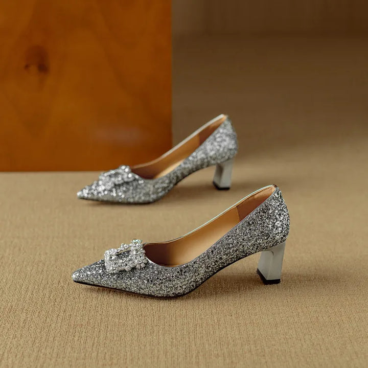 Gloria Glitter Pumps