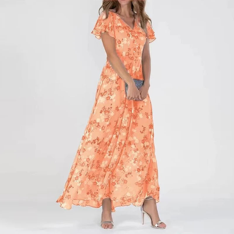 Lois™ Elegant Casual Maxi Dress
